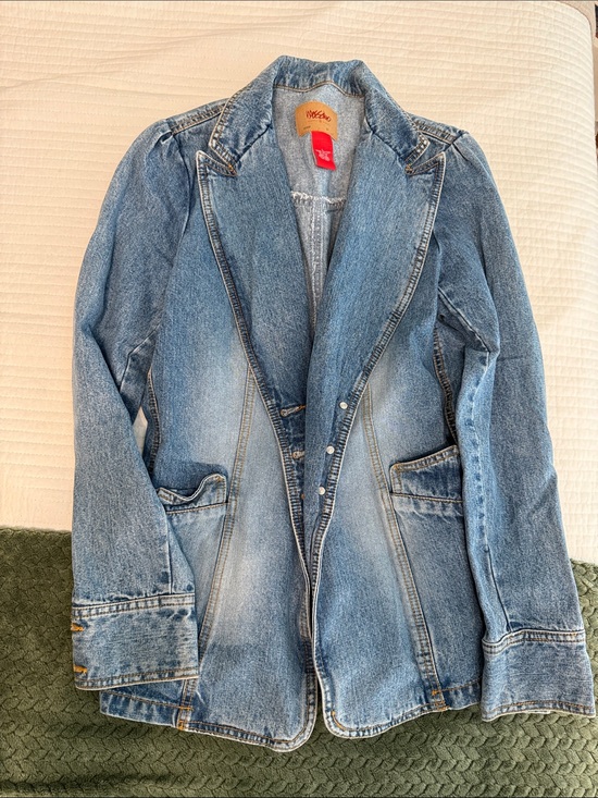 Mossimo Supply Co. Jackets & Blazers - Mossimo Supply Co. Light Blue Denim Blazer Jacket